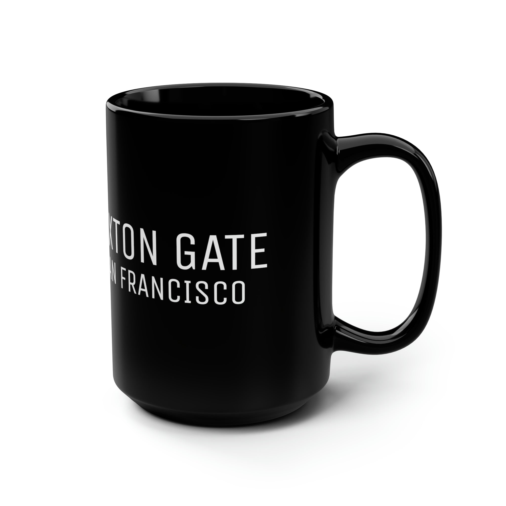 Black Paxton Gate Moth Mug - Unique Ceramic Coffee Cup with Moth Design - Perfect for Tea, Coffee, or Hot Chocolate at Home or Office