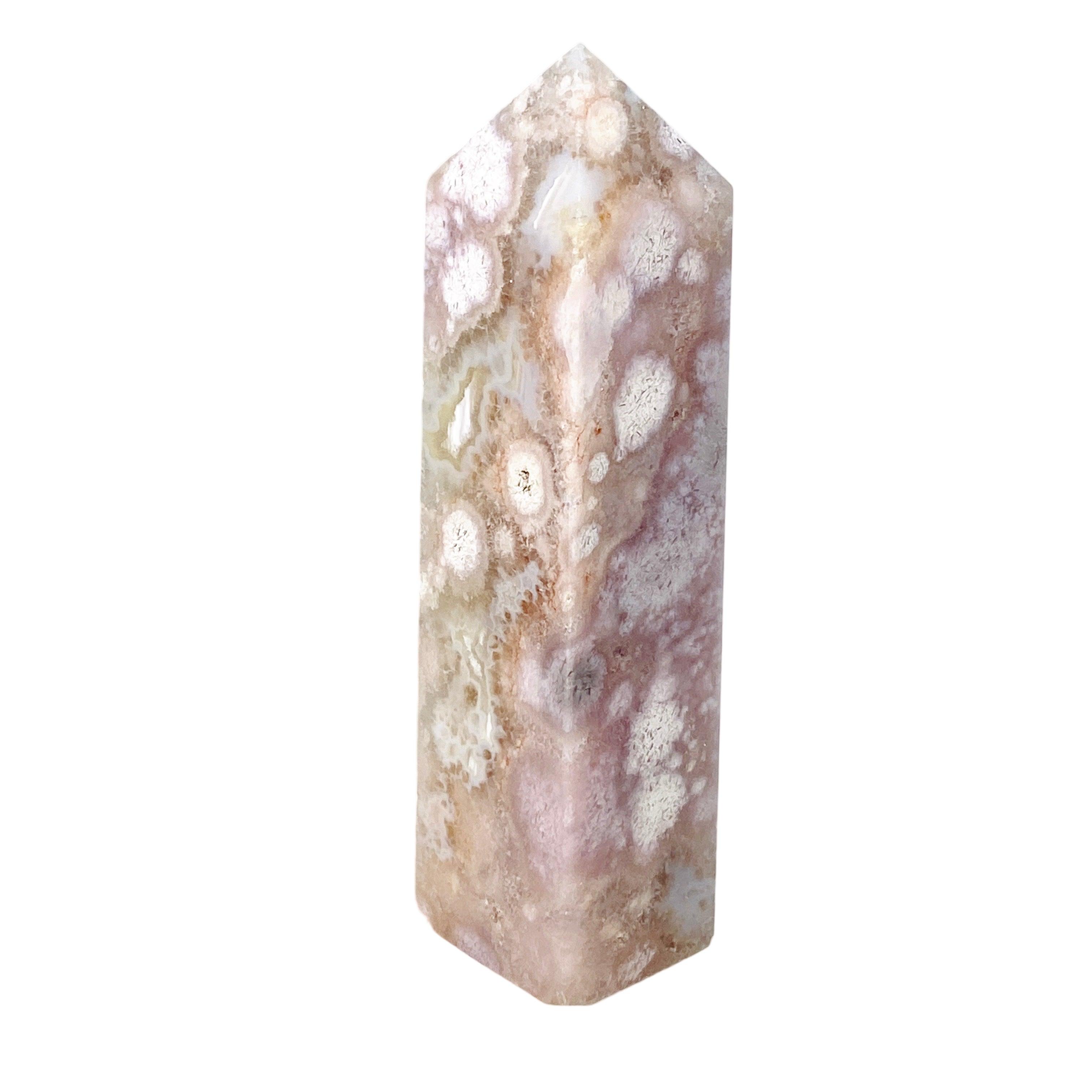 Natural Pink Amethyst Crystal Tower - Healing Stone for Meditation, Reiki & Home Decor (PAT 01) | Perfect for Spiritual Healing, Chakra Balancing & Positive Energy