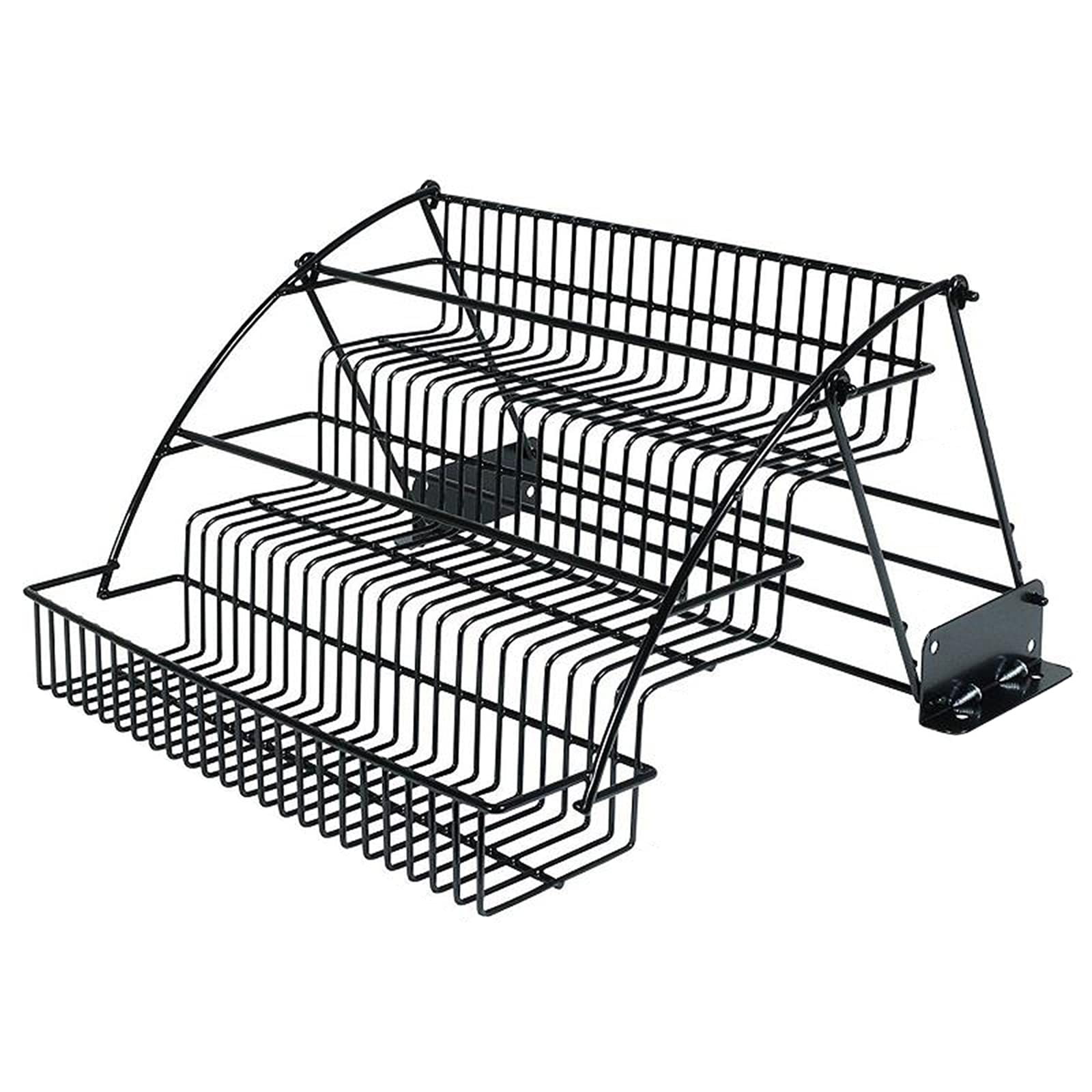 YIYIBYUS Expandable 3-Tier Kitchen Organizer - Space Saving Metal Pantry Shelf for Spices, Jars & Condiments - Retractable Storage Rack for Small Kitchens, Countertops & Cabinets - Perfect for Organizing Spices, Baking Supplies & Kitchen Essentials