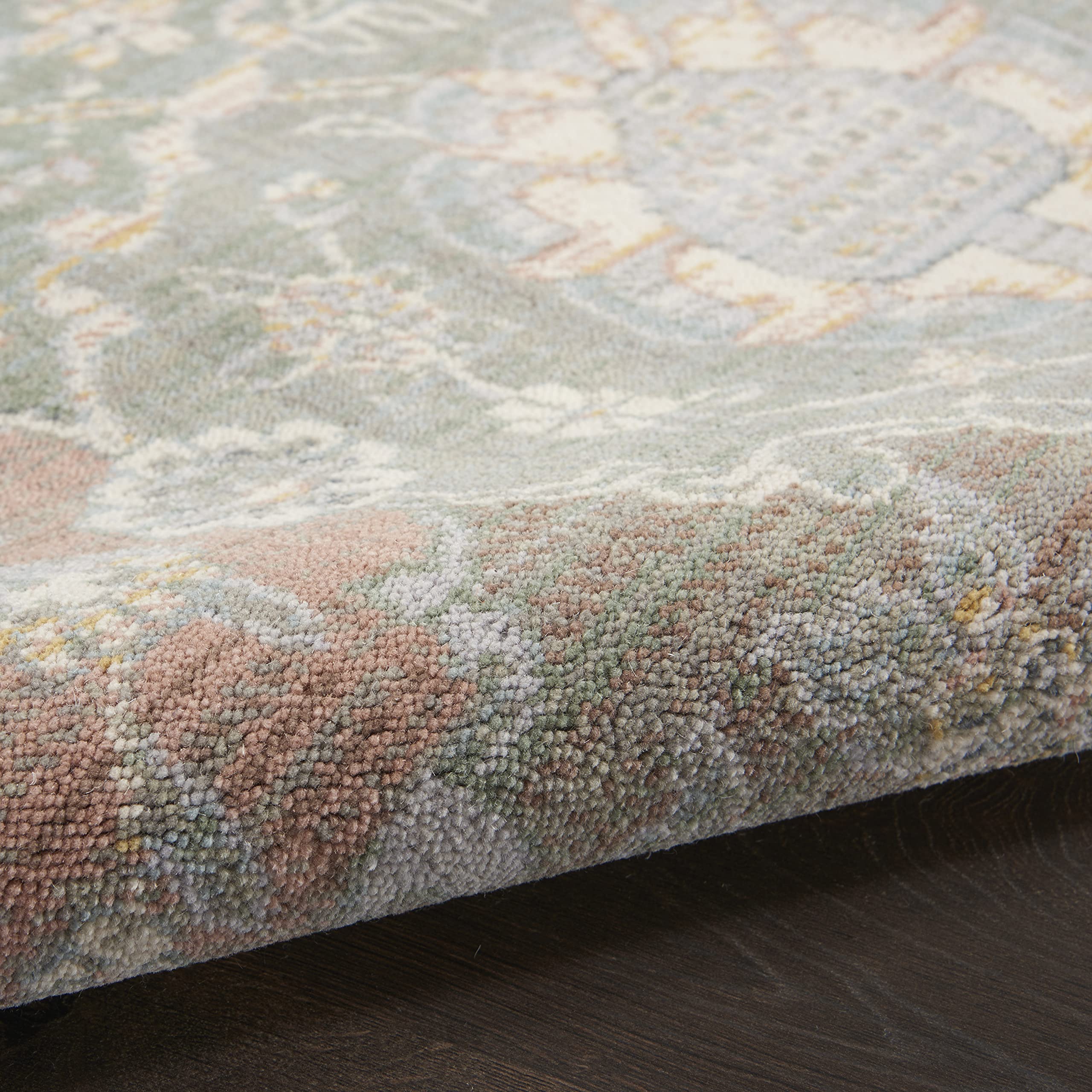 Nourison Parisa Bohemian Grey/Multi 8'6