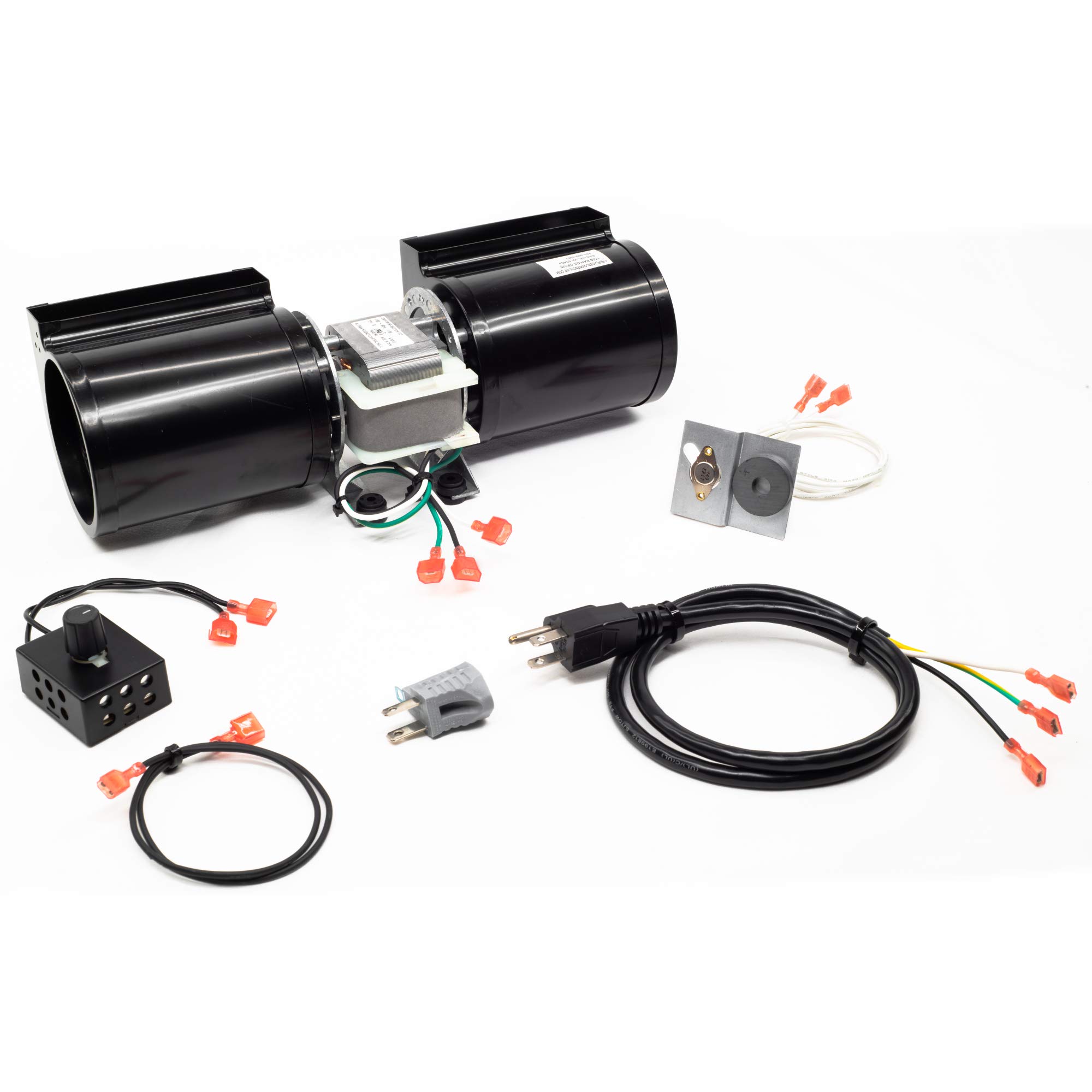 Lennox Superior FAB-1600 Fireplace Blower Kit - High Airflow Quiet Ball Bearing Fan | Energy Efficient Heating Accessory for Home Fireplace Insert & Wood Stove