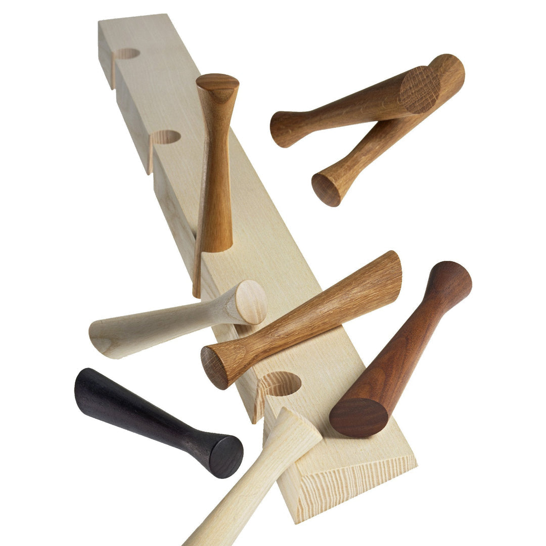 4-Peg Wall Mount Hanger for Hats, Coats & Bags - Space Saving Closet & Entryway Organizer