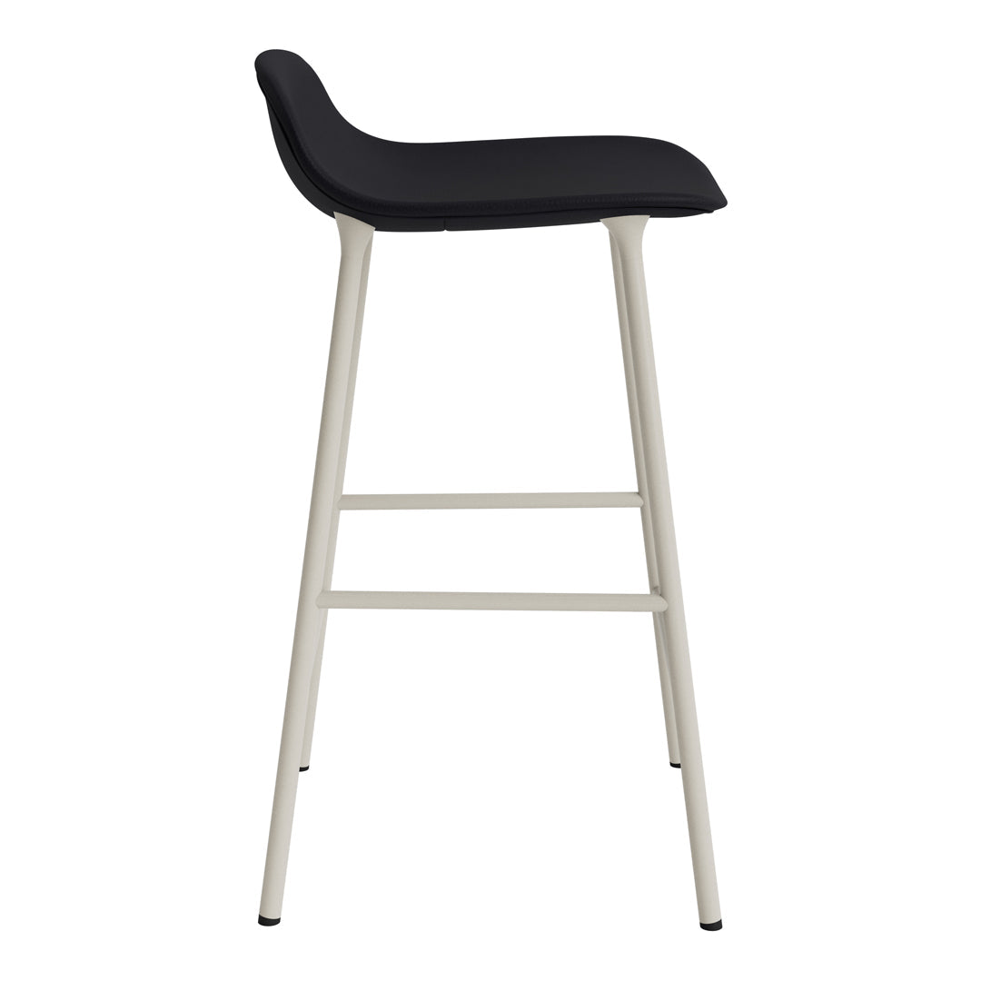Modern Form Counter Stool with Sturdy Metal Legs & Comfortable Upholstered Seat - Perfect for Kitchen Islands, Breakfast Bars & Home Decor