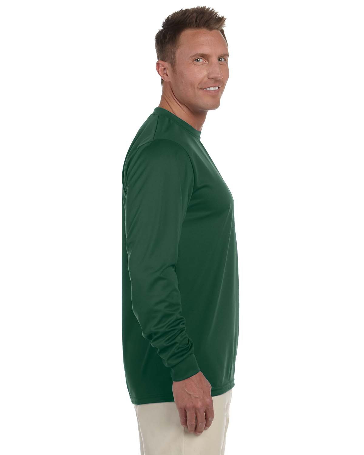 Augusta Sportswear 788 Moisture-Wicking Long Sleeve T-Shirt for Men & Women - Perfect for Running, Hiking & Outdoor Activities