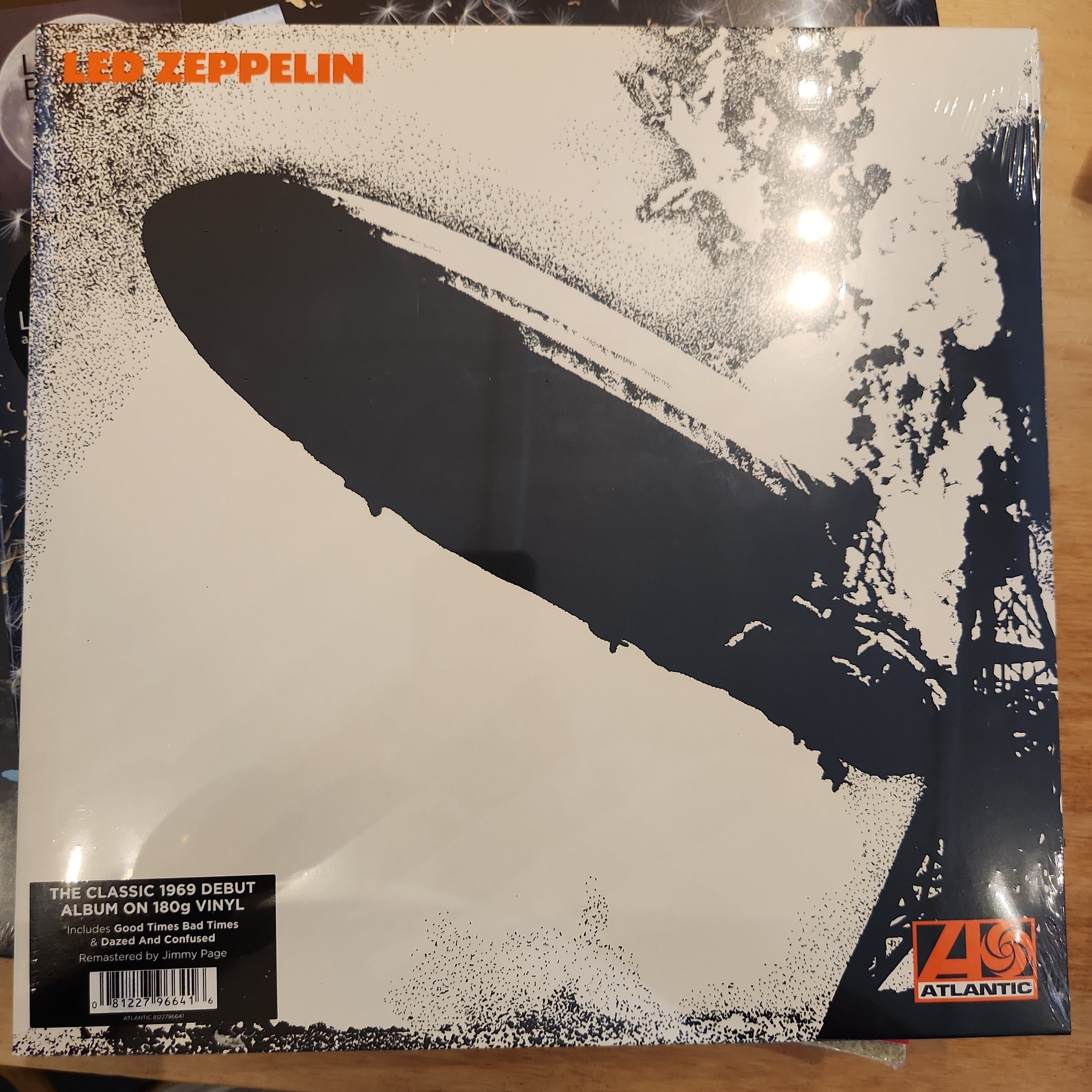 Led Zeppelin Vinyl LP Record - Original Album (One) | Classic Rock Music for Collectors & Audiophiles | Perfect for Home Listening & Gifts