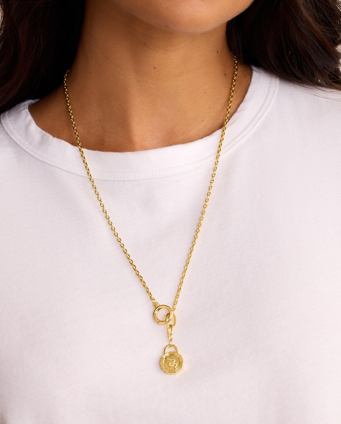 Avery Mini Necklace - Dainty Gold Layering Necklace for Women, Delicate Pendant Jewelry Gift for Her, Perfect for Everyday Wear & Special Occasions