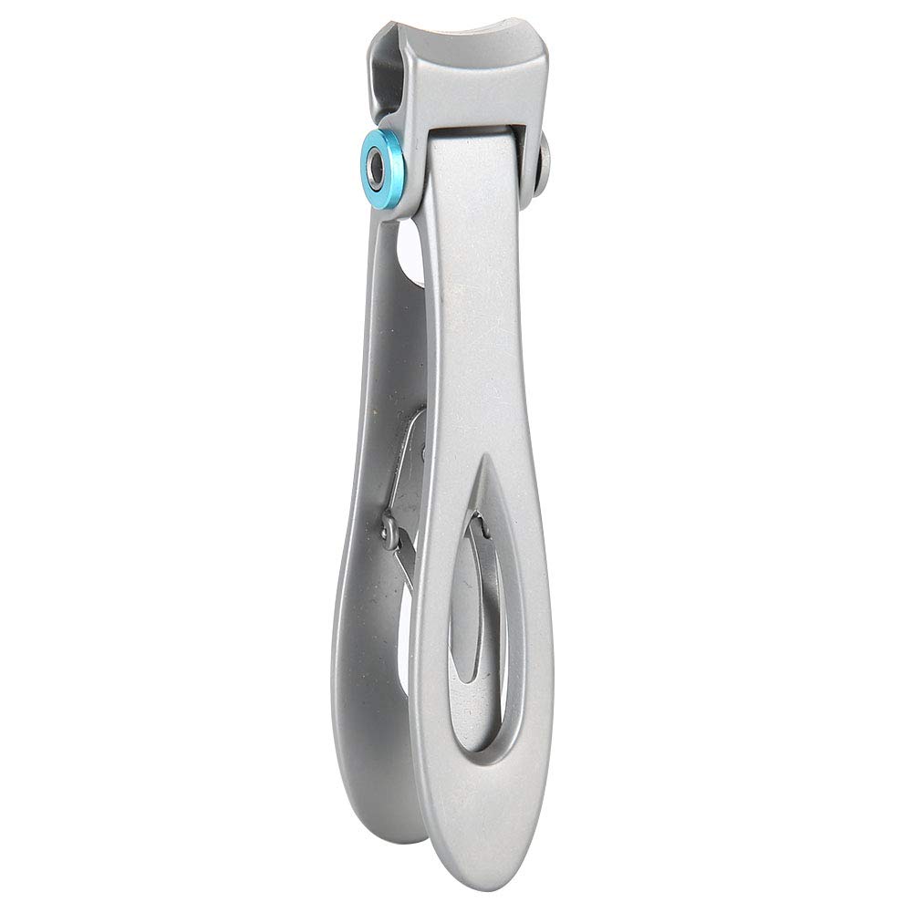 Professional Large Nail Clipper & Cuticle Trimmer Set - Stainless Steel Manicure Tools for Home & Salon Use | Perfect for DIY Nail Care, Pedicure, and Nail Art Design (Silver)