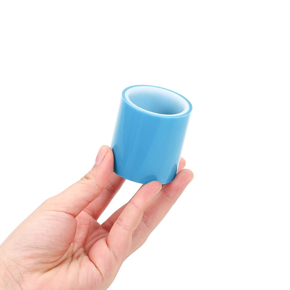 Traceless Seamless Sticky Tape for Jewelry Making - Hollow Epoxy UV Resin Bezel Setting Frame Mold, DIY Charm Pendant Craft Supplies (Light Blue) - Perfect for DIY Jewelry, Resin Art & Craft Projects