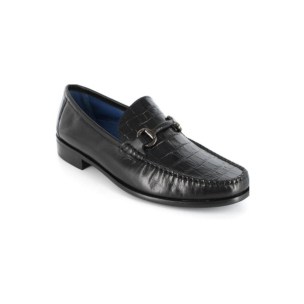 Florsheim Men's Sarasota Bit Loafer - Comfortable Dress Shoes for Business & Casual Wear | Premium Leather Slip-On Loafers for Office, Travel & Everyday Use