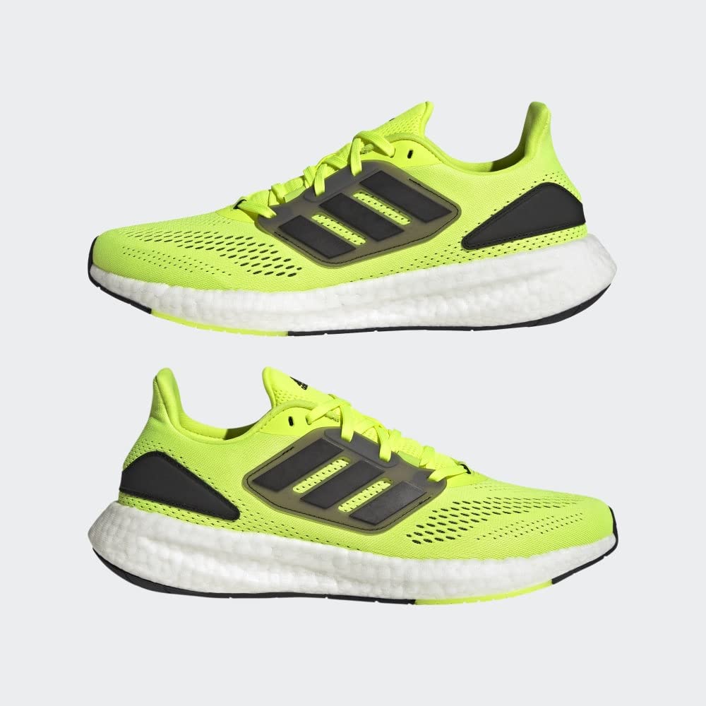 adidas Men's Pureboost 22 Running Shoes - Lightweight Comfort for Jogging, Gym & Daily Wear | Breathable Boost Cushioning Sneakers for Men