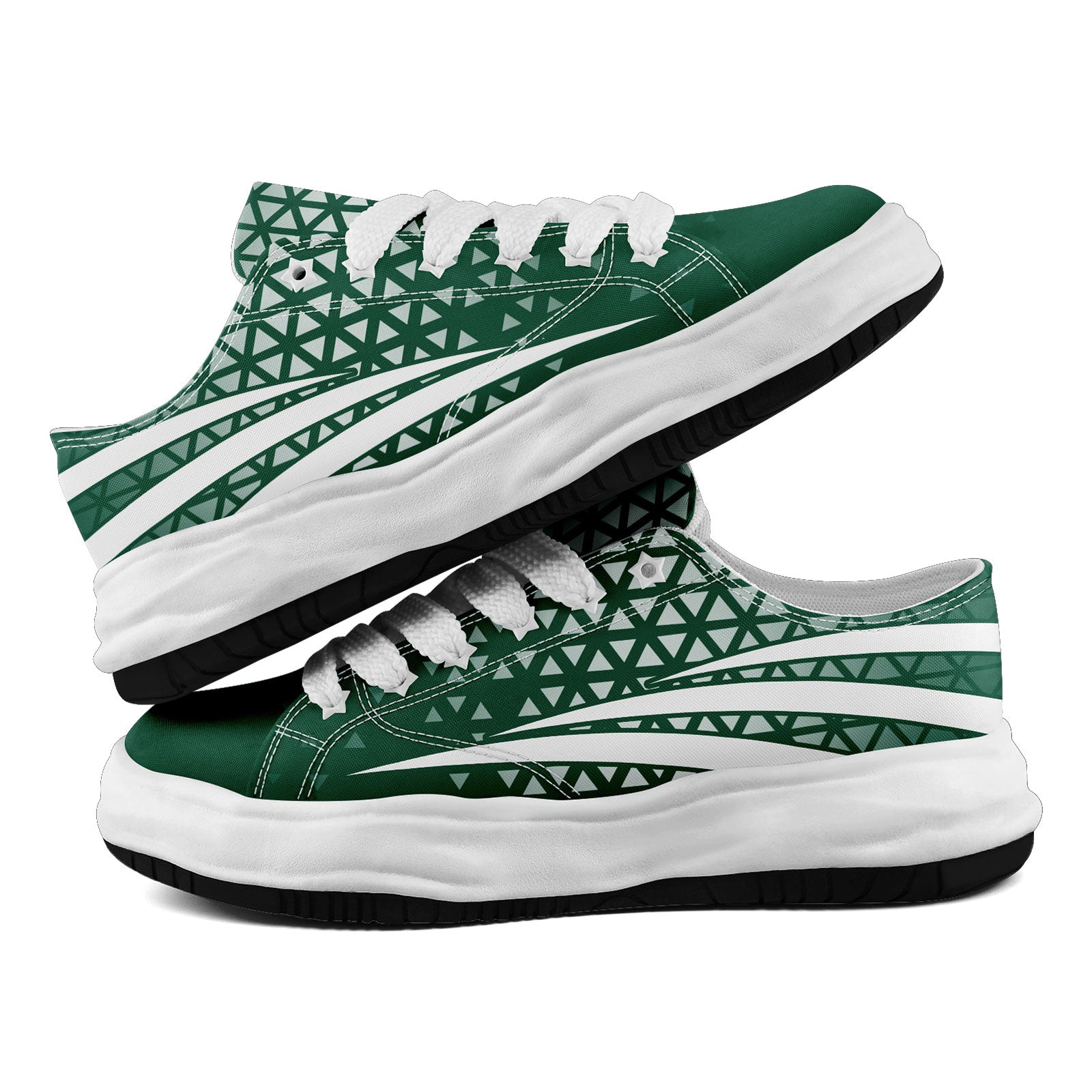 Custom Green & White New York Football Jersey with Matching Sports Shoes - Personalized Combo Set for Fans & Players | Game Day Outfit & Training Gear | D023031-28