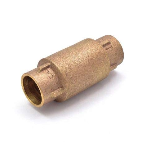 1 Inch Lead-Free CXC Sweat Spring Check Valve - Perfect for Plumbing, HVAC, and Water Filtration Systems
