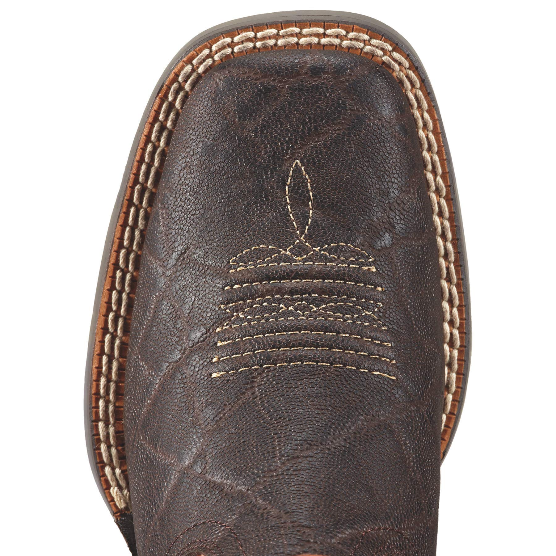 Ariat Kids' Quickdraw Western Boots - Durable Leather Cowboy Boots for Boys & Girls - Perfect for Rodeo, Horseback Riding & Outdoor Play
