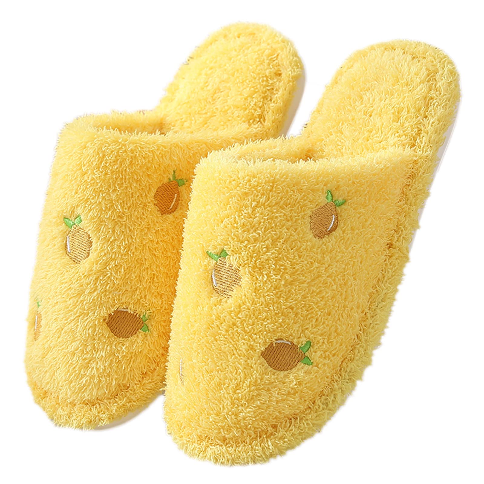Cozy Women's & Men's Non-Slip Winter Slippers - Warm Fleece-Lined Cotton House Shoes for Indoor/Outdoor Use - Perfect for Home, Office & Cold Weather Comfort