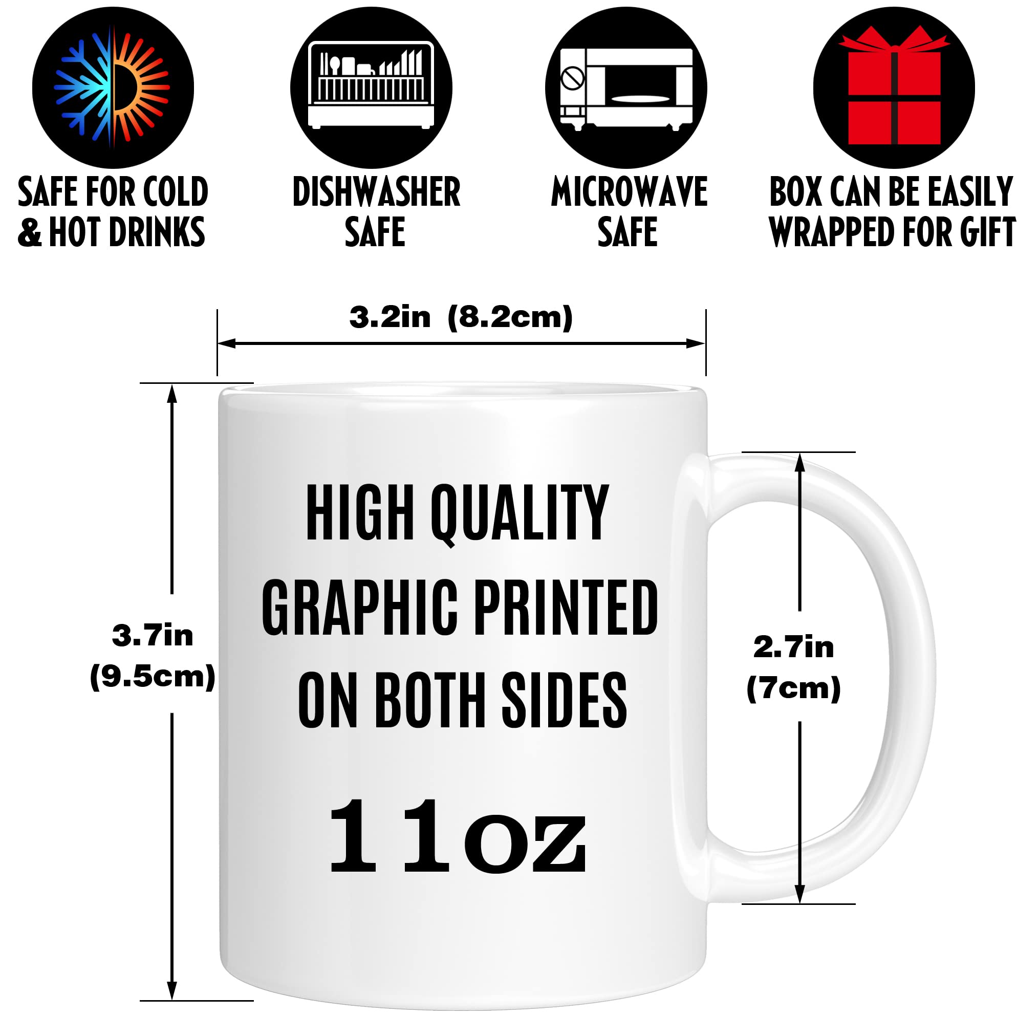 Funny Math Teacher Coffee Mug 11oz - Perfect Gift for Educators & Coworkers - Birthday & Appreciation Week