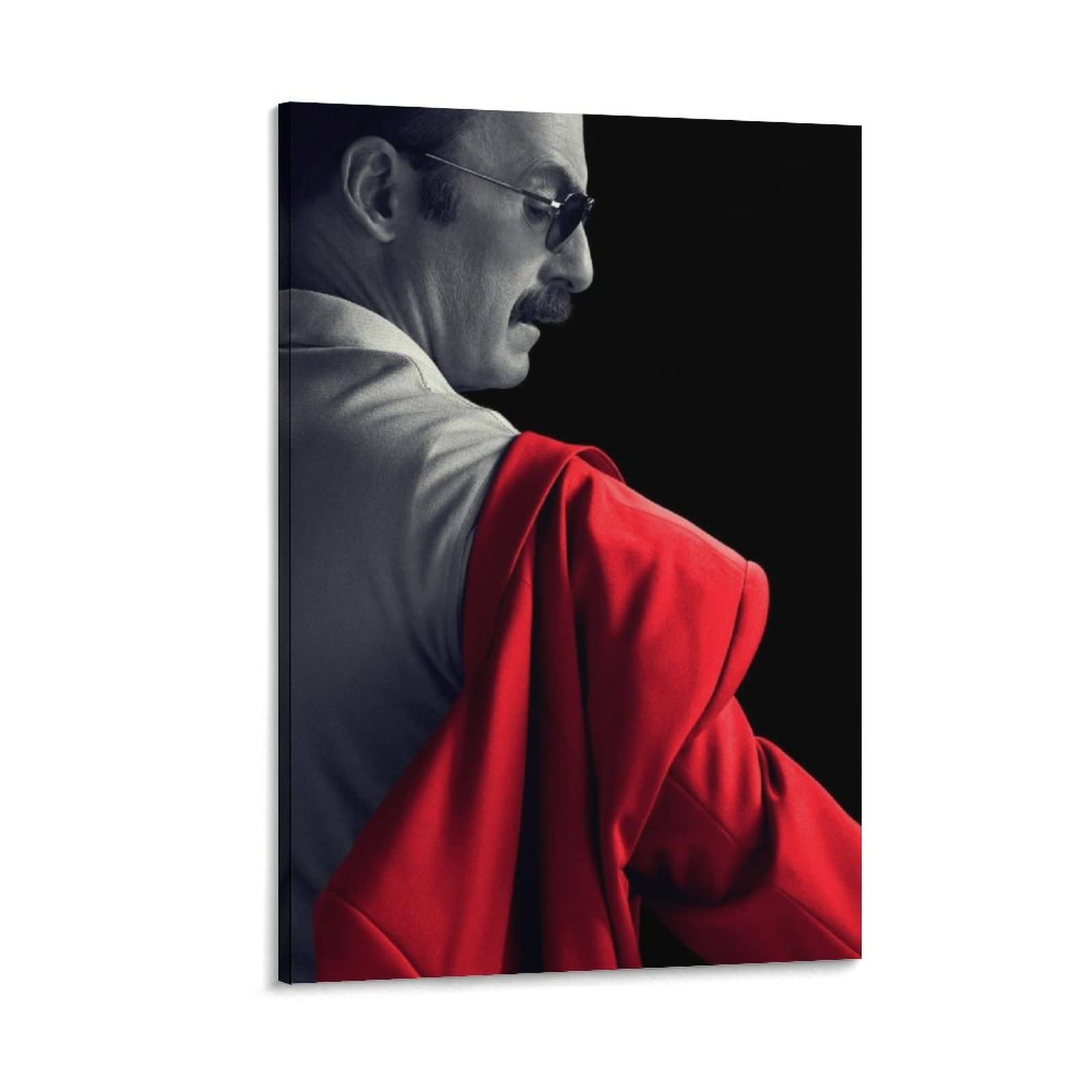 Better Call Saul Movie Poster 24x36 Inch (60x90cm) - Premium Canvas Wall Art Print for Home & Office Decor - Perfect for Living Room, Bedroom, Man Cave or TV Room - Framed Style Wall Decor Gift for Fans