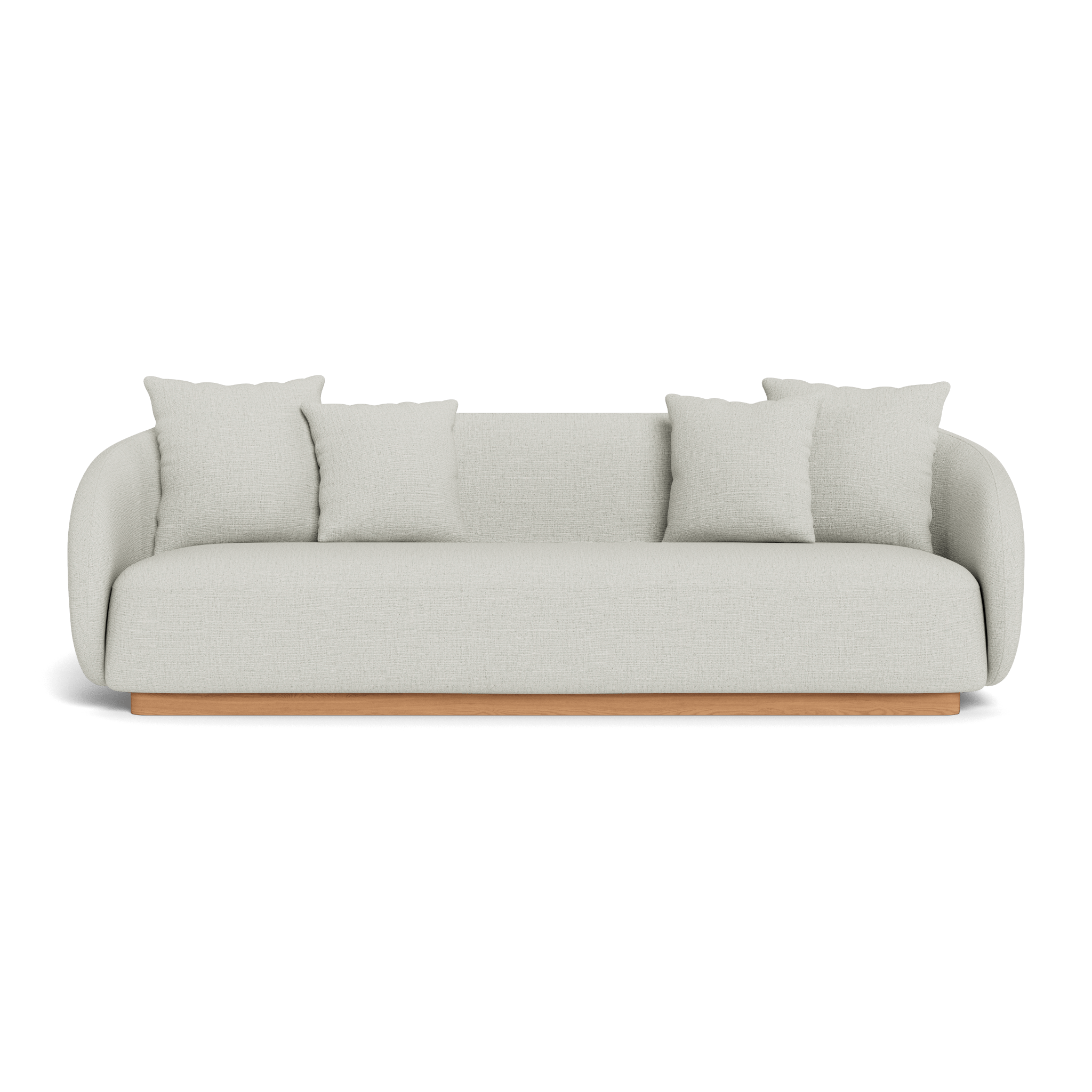 Como 3-Seat Sofa - Modern Fabric Sectional Couch for Living Room, Lounge & Apartment - Comfortable L-Shaped Sofa Bed for Small Spaces