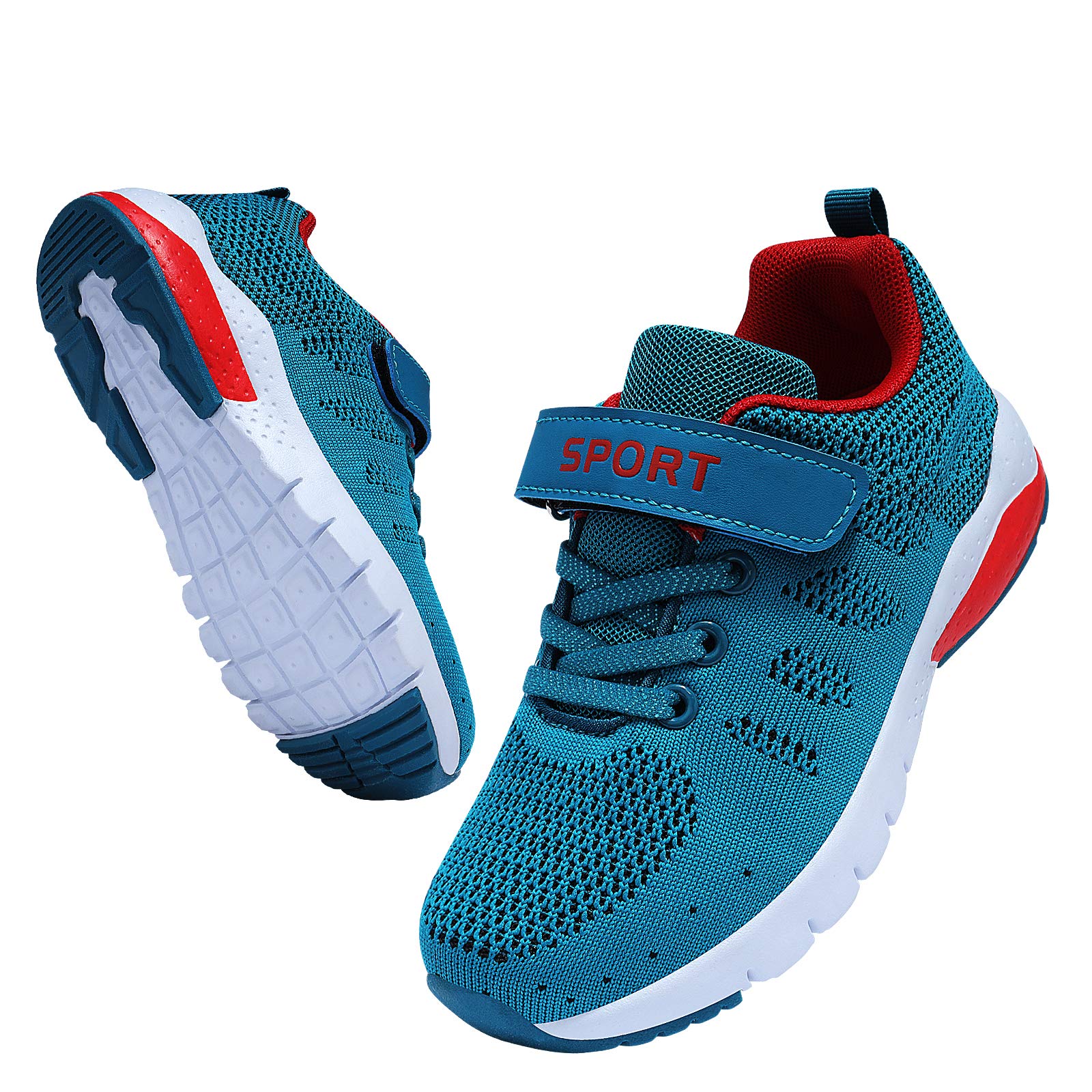 MAYZERO Kids Tennis Shoes - Breathable Lightweight Running & Walking Sneakers for Boys and Girls - Perfect for School, Sports, and Outdoor Activities