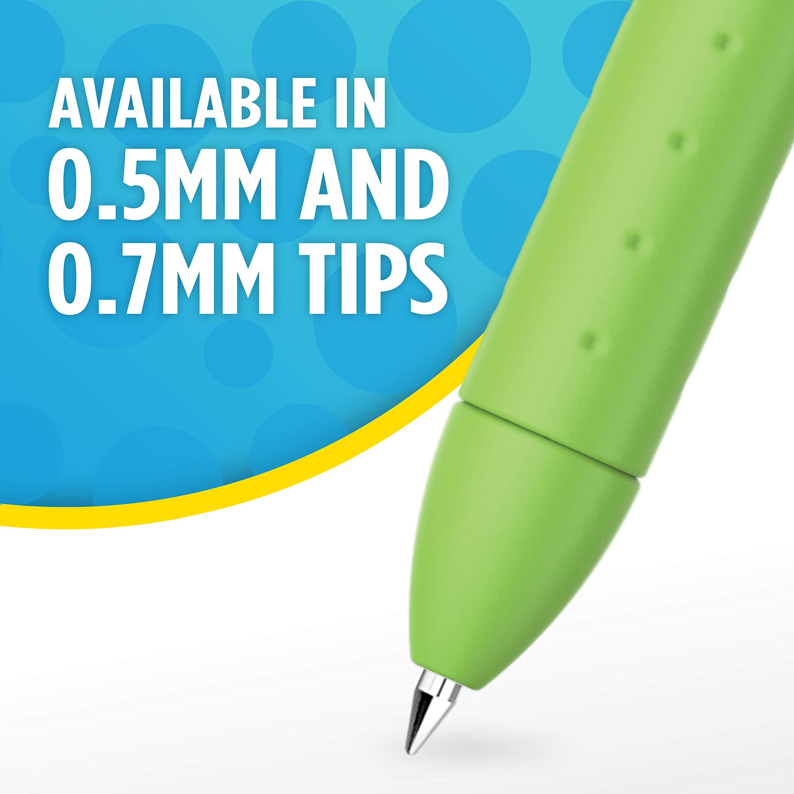 Paper Mate InkJoy Gel Pens 0.7mm Medium Point - 2 Pack Black Pens for Smooth Writing - Perfect for Office, School, Note Taking & Journaling (Model 2022983)