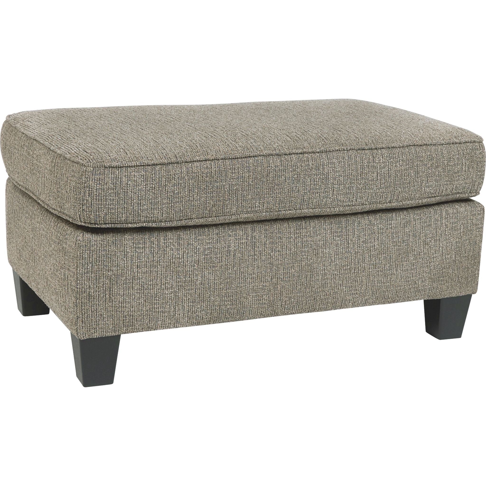 Barnesley Platinum Ottoman Storage Bench - Stylish Footrest with Hidden Storage for Living Room, Bedroom, or Entryway