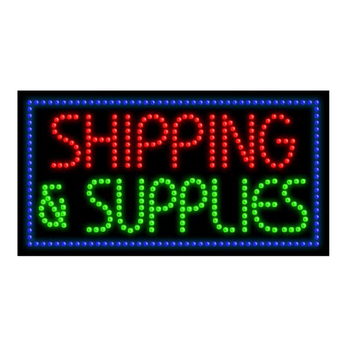 LED Dots Sign #21780 - Bright Shipping & Warehouse Supplies for Package Labeling, Inventory Organization & Warehouse Safety Marking