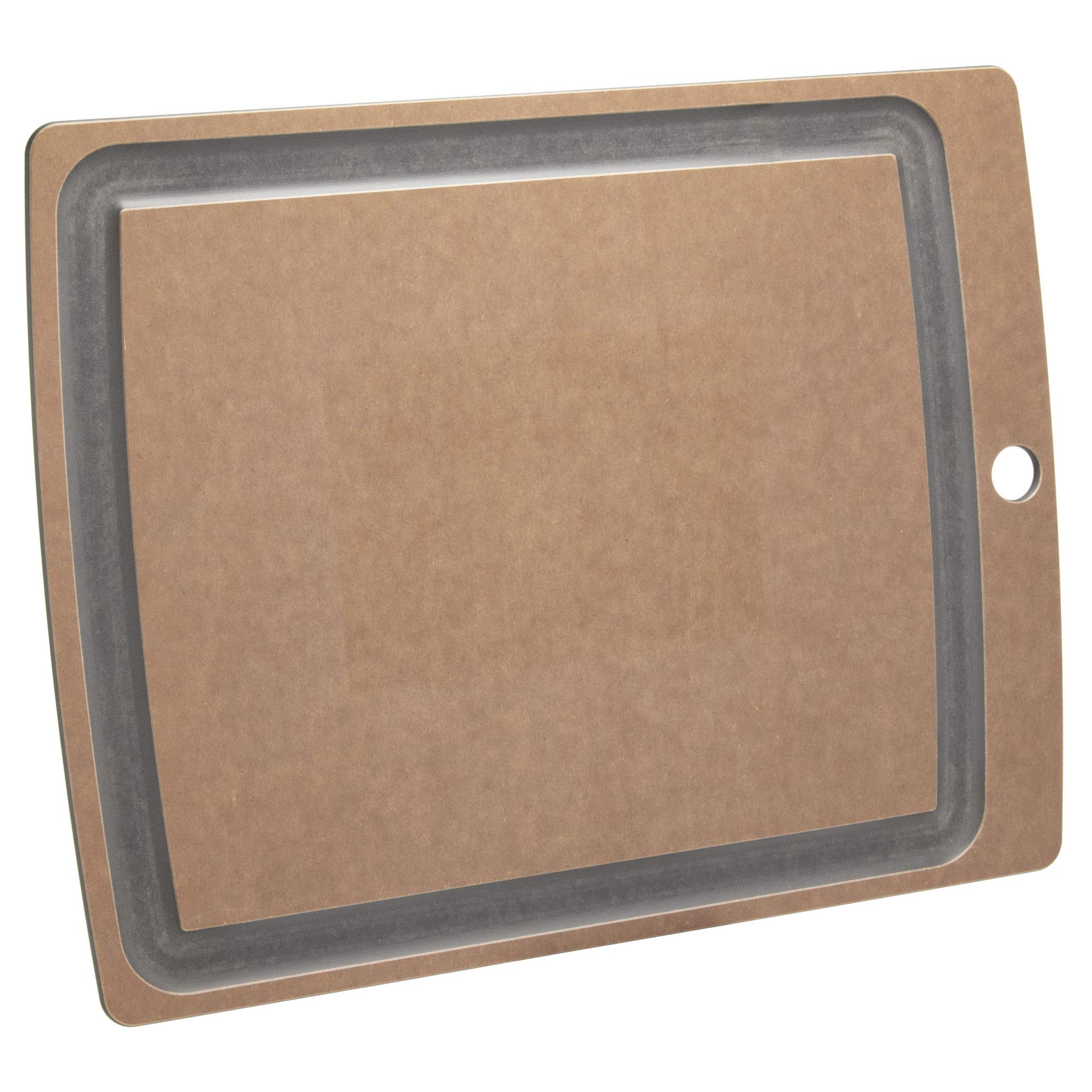 Victorinox Large Brown Wooden Cutting Board with Scraper - Premium Kitchen Chopping Board for Meat, Vegetables & Fruits - Ideal for Home Chefs & Professional Kitchens