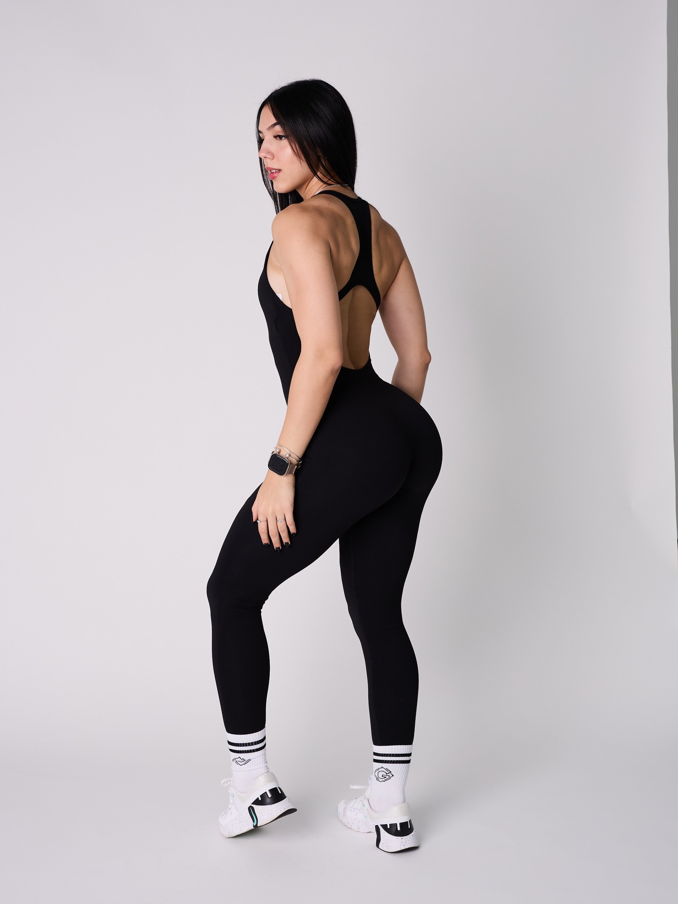 Best Women's Pilates Jumpsuit - Stretchy Yoga Workout Outfit for Women - Perfect for Gym, Dance & Home Fitness