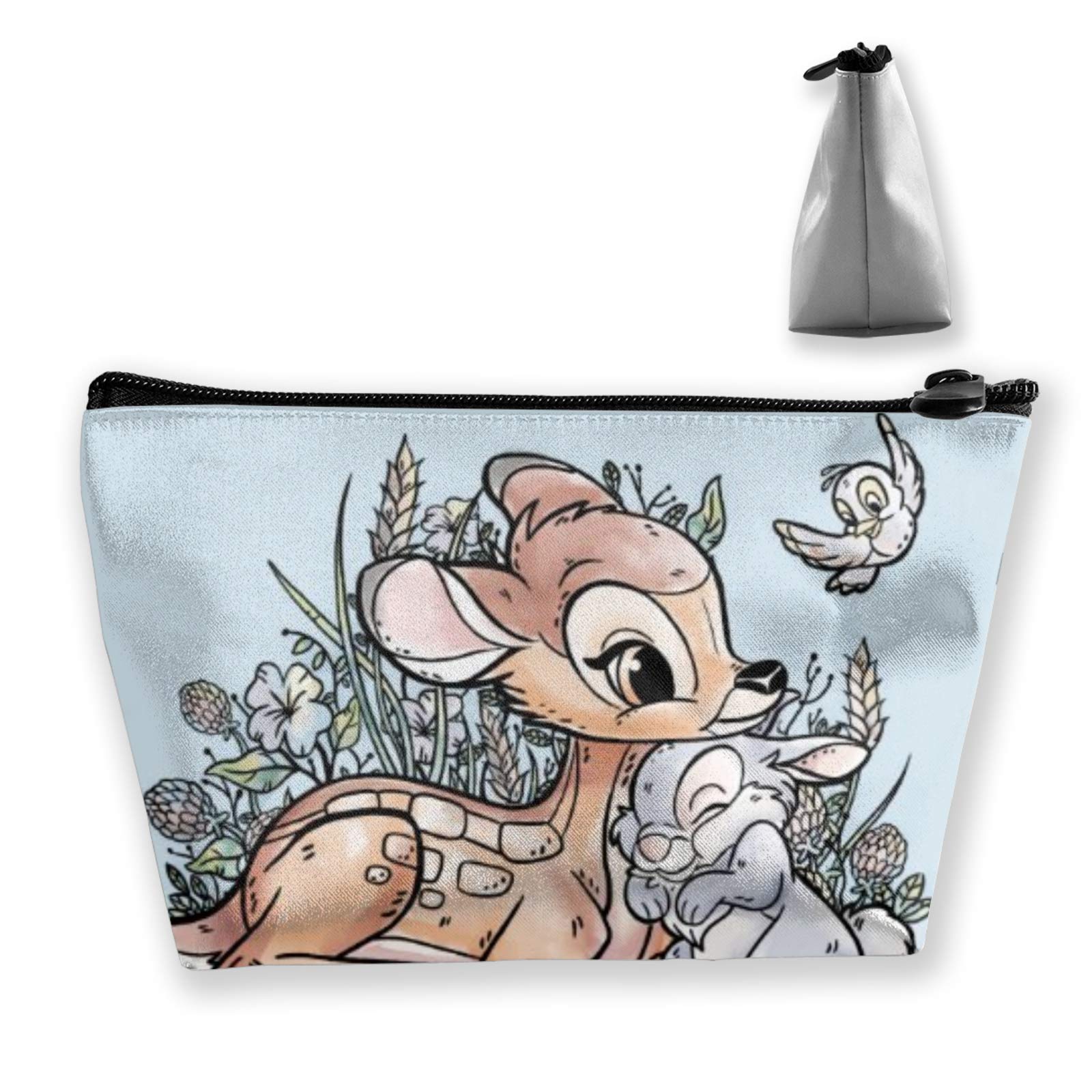 Bambi & Thumper Portable Makeup Bag Organizer - Travel Cosmetic Case with Storage Compartments | Perfect for Travel, Gym & Daily Use