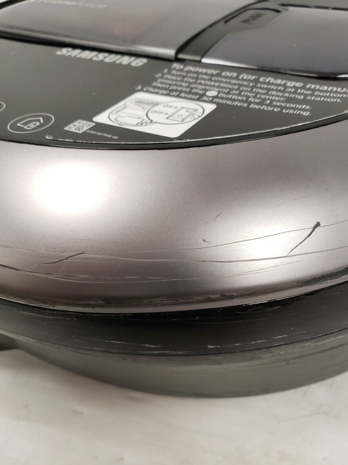 Samsung R7065 Powerbot Smart Vacuum Cleaner Robot - Wi-Fi Connected, Self-Charging, Ideal for Hardwood Floors & Pet Hair - Perfect for Smart Home Cleaning & Busy Households