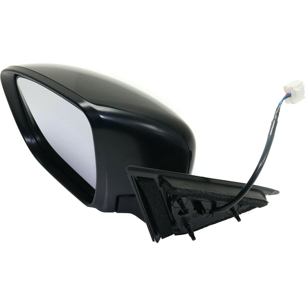 Nissan Rogue 2016-2019 Left Side Driver Mirror Replacement - LH Power Adjustable Heated Side View Mirror - Perfect for Daily Commuting & Parking Assistance