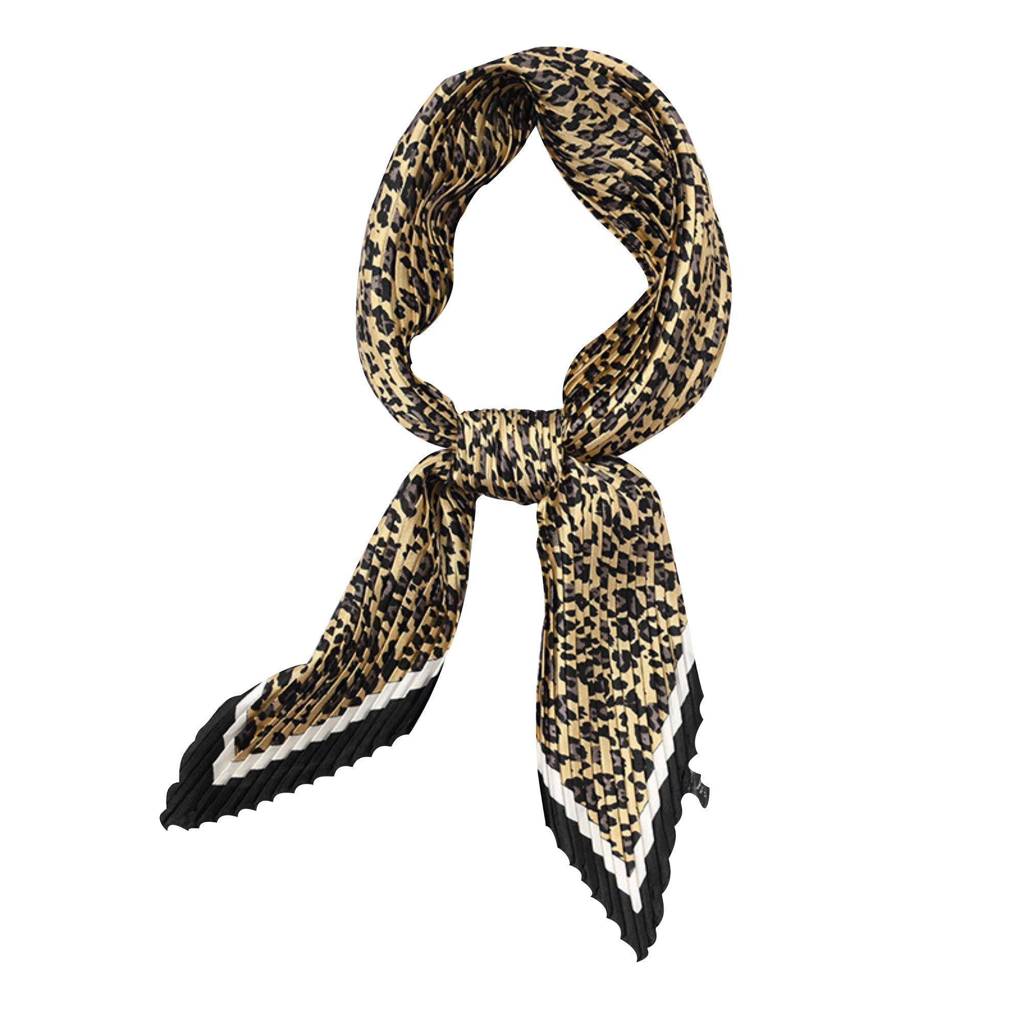 Elegant Pleated Scarves for Women – Soft Silky Hair Scarf & Stylish Bandana Headband – Versatile Head Wrap – Perfect Gift for Her – Ideal for Work, Travel, and Fashion Accessories