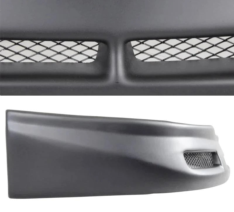 2009-2015 Mitsubishi Lancer ES B-Style Front Bumper Lip Spoiler - Unpainted PP Material for Enhanced Aerodynamics & Sporty Look | Perfect for Car Enthusiasts & Street Racing