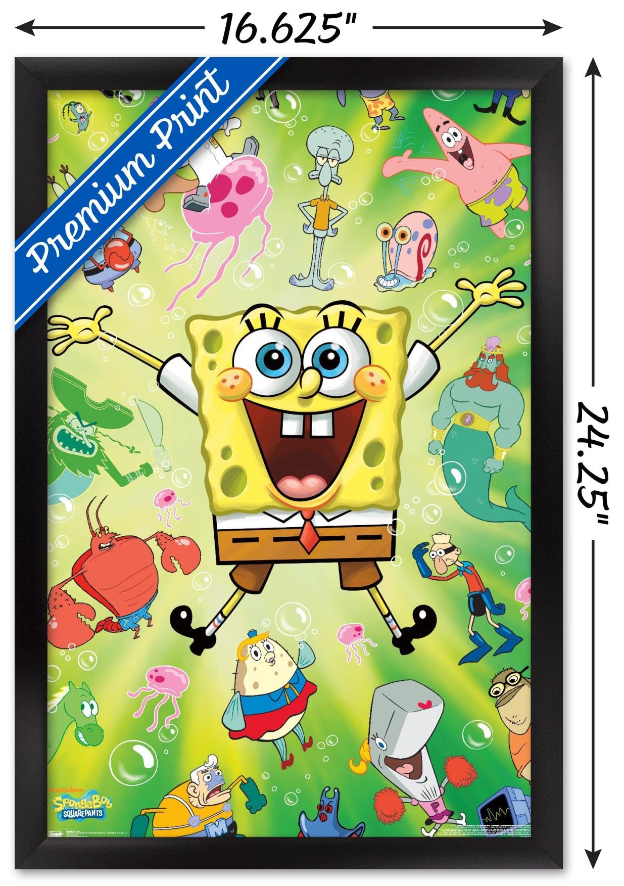 Trends International Nickelodeon SpongeBob SquarePants Burst Wall Poster - 14.725