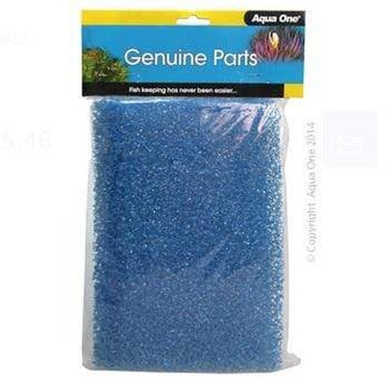 Aqua One Sponge Filter 15ppi 1 Pack for Aquariums - AquaReef S1 275 (25415s) - Perfect for Freshwater & Saltwater Fish Tanks, Aquascaping, and Marine Filtration Systems