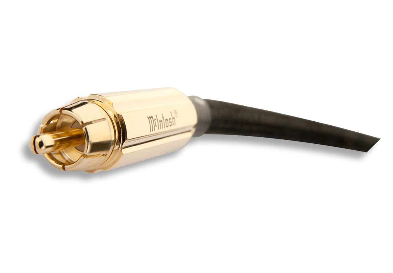Premium McIntosh CDA Coaxial Digital Audio Cable - High-Quality SPDIF RCA Connector for Home Theater, HiFi Systems & Audiophile Setups
