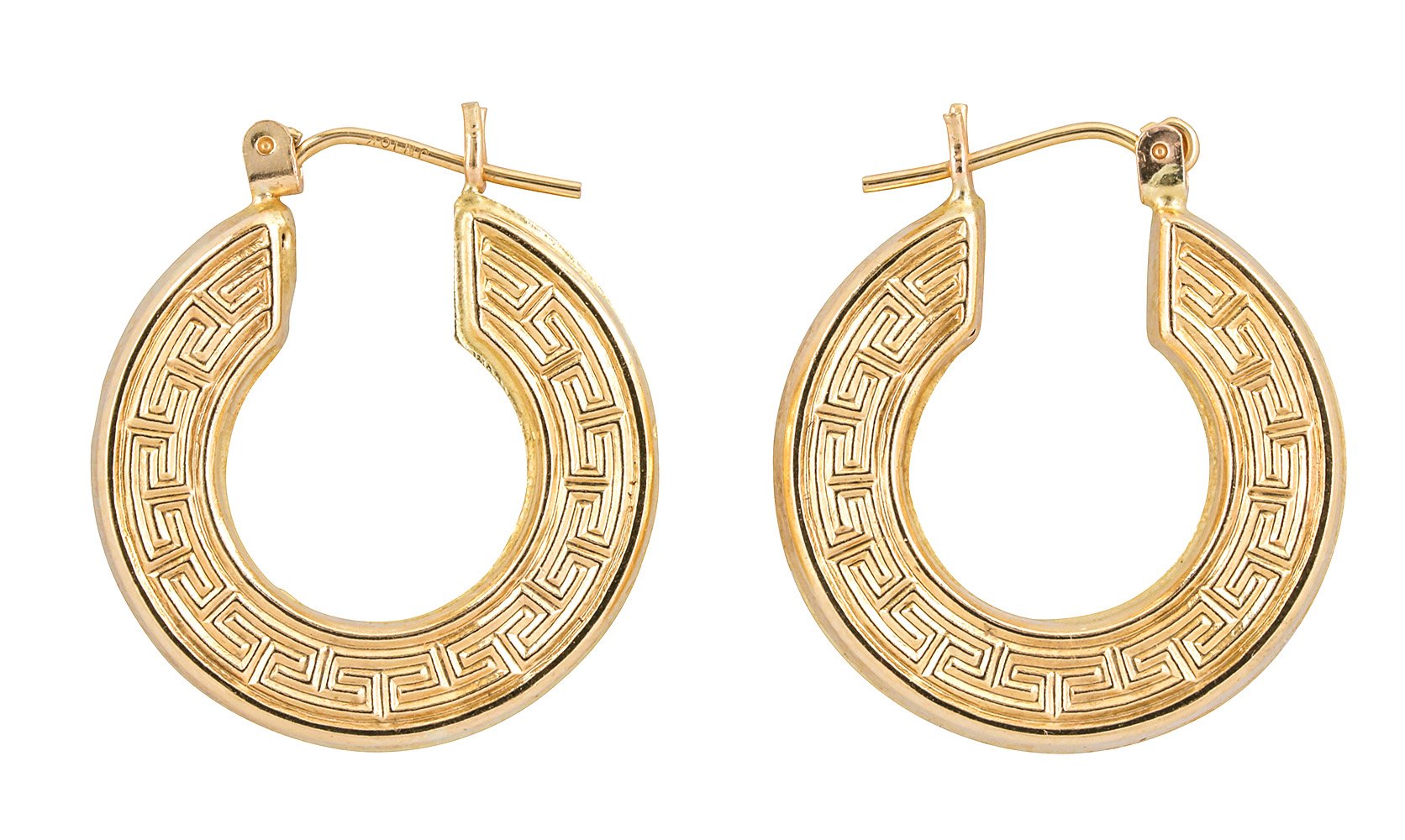 10K Yellow Gold Hoop Earrings for Women - Classic Dainty Huggie Hoops - Perfect for Everyday Wear, Parties & Gifts