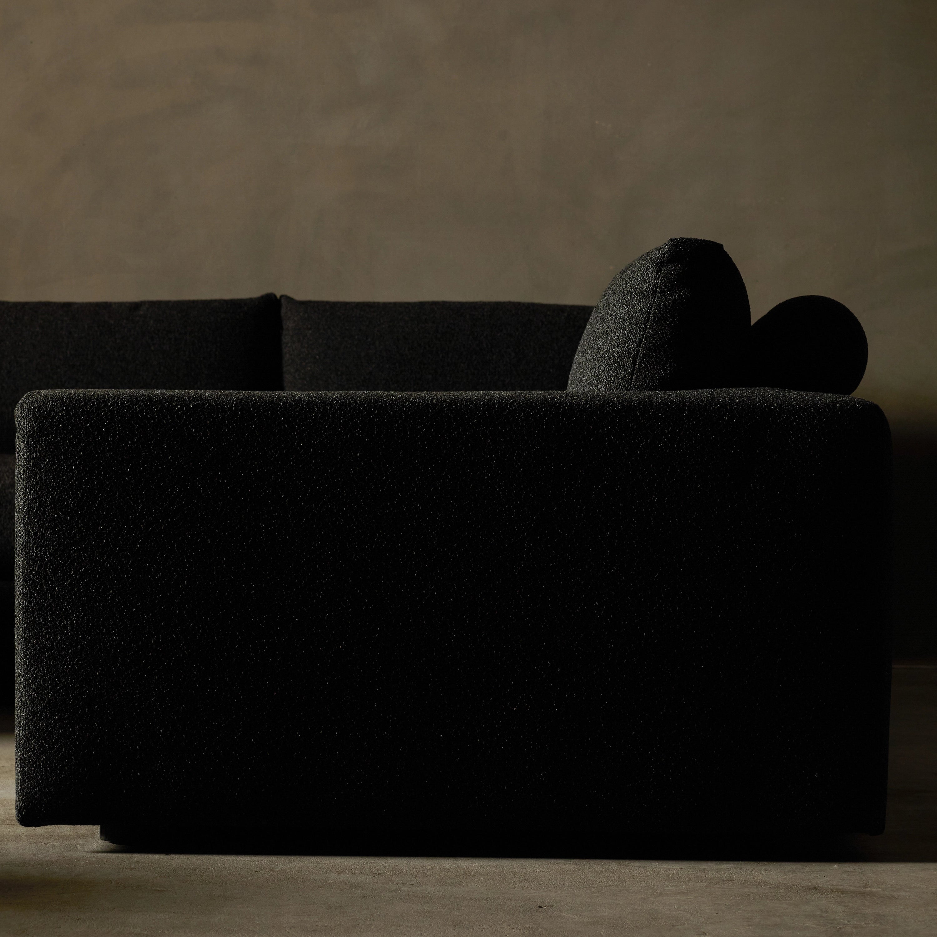 Modular Sectional Sofa - Modern L-Shaped Couch with Reversible Chaise, Soft Fabric Upholstery for Living Room, Family Room, or Home Theater Comfort