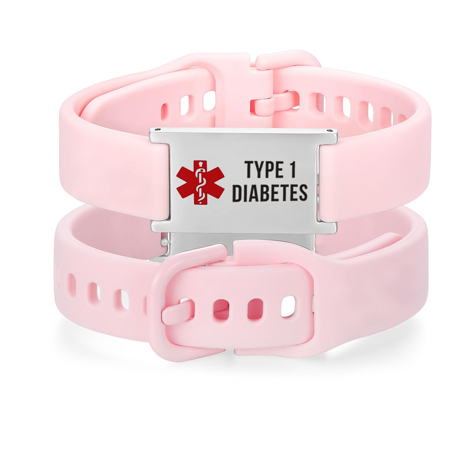 LinnaLove Cartoon Medical Alert Bracelet - Engraved Emergency ID Wristband for Kids & Adults - Perfect for Allergies, Diabetes & Daily Safety