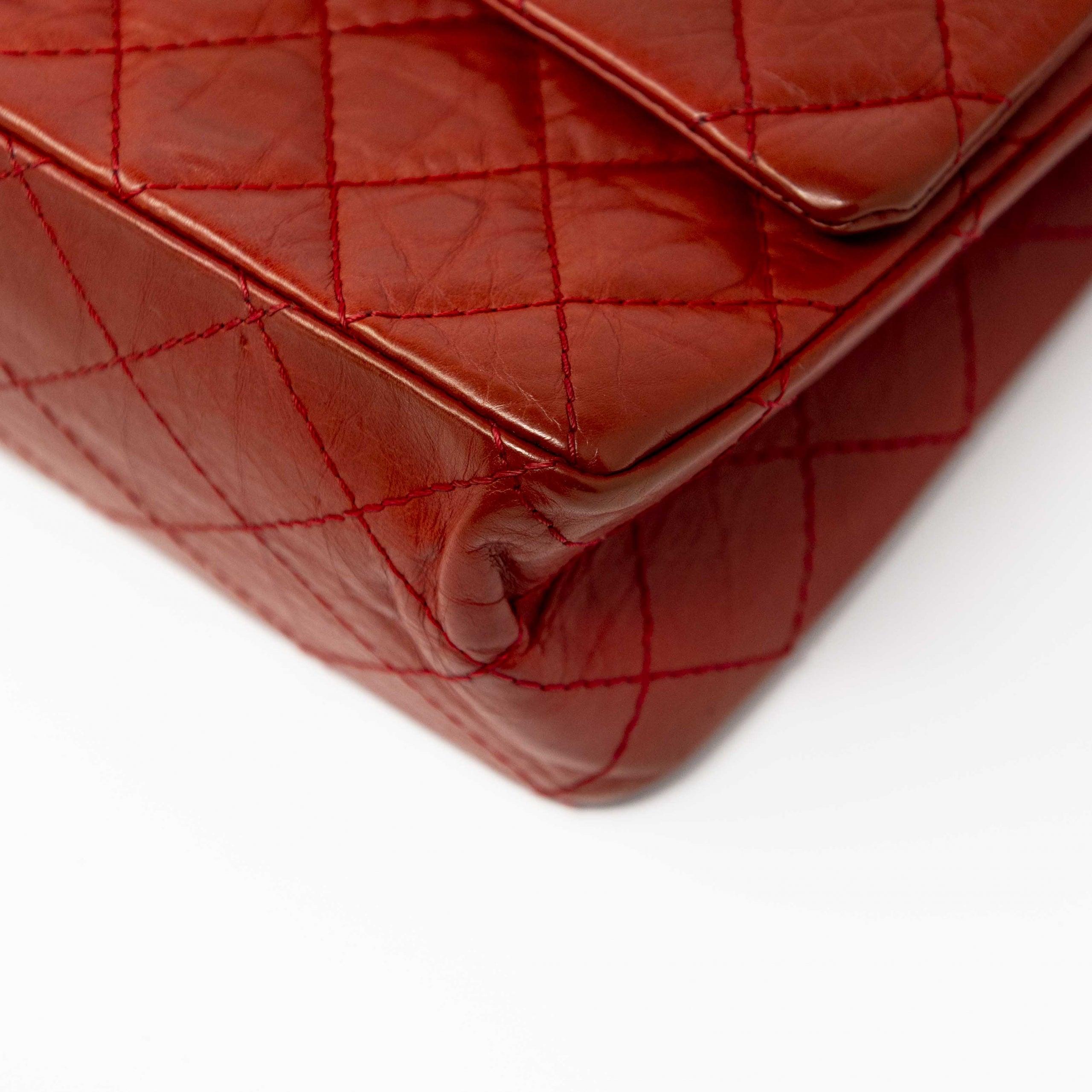 Authentic Chanel Red Calfskin 2.55 Reissue 266 Flap Bag - Luxury Designer Handbag for Women, Perfect for Evening Events & Special Occasions