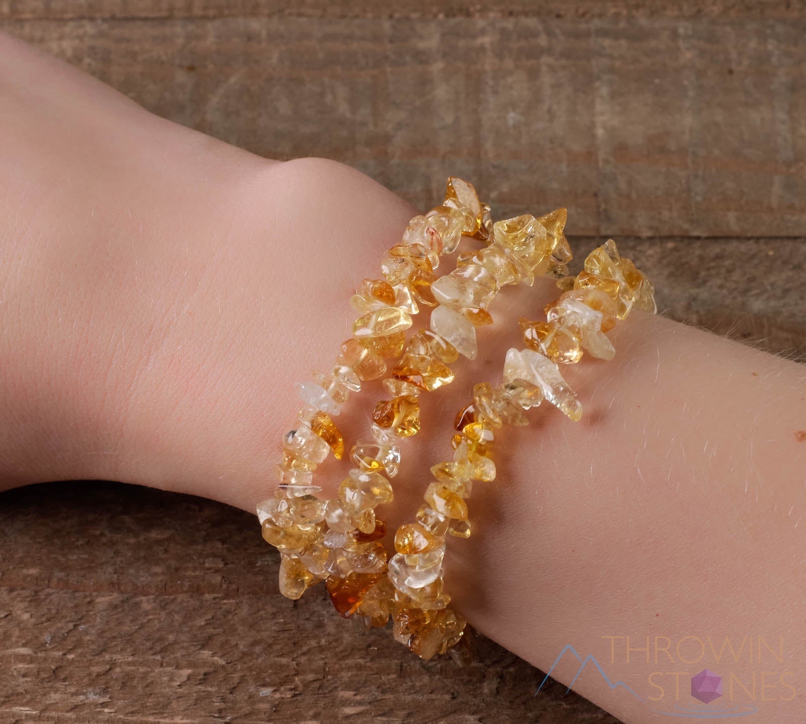 Natural CITRINE Crystal Chip Bead Bracelet - Handmade Birthstone Jewelry for Women, Healing Stone for Wealth & Positivity | Perfect for Meditation, Gifts & Spiritual Healing
