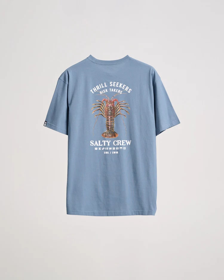 Salty Crew Buggin Out Premium T-Shirt - Comfortable & Stylish Men's Graphic Tee for Fishing, Beach & Outdoor Adventures