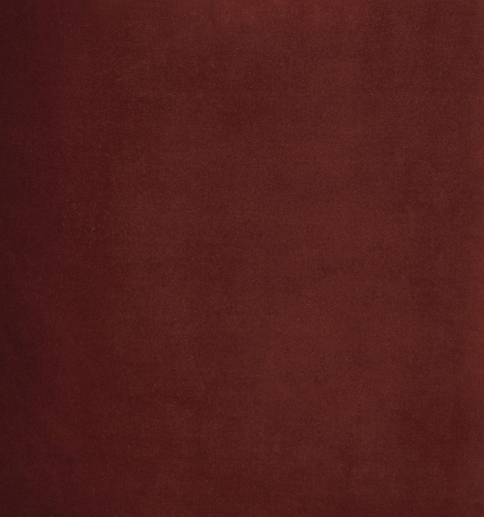 Premium Cotton Velvet Fabric Swatches - Paprika Color | Soft Textile Samples for Upholstery, DIY Crafts & Home Decor Projects