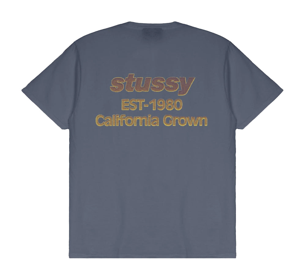 California Grown Pig Graphic T-Shirt - Soft Cotton Tee with Unique Dye Design - Perfect for Casual Wear, Street Style & Gift Giving