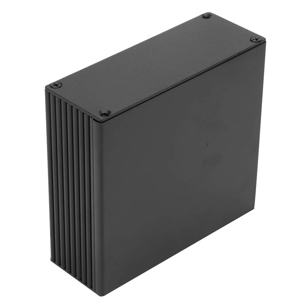 Aluminum Electronic Project Enclosure Box for Amplifier & PCB Circuit Board - DIY Case for Electronics, Audio Equipment & DIY Projects