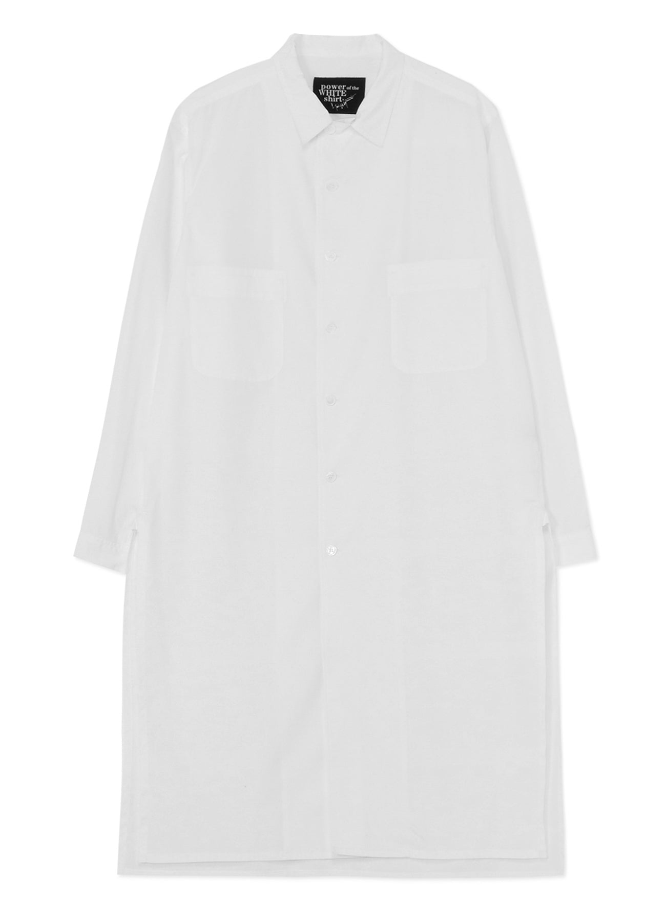 Premium Cotton Broadcloth Open Collar Long Sleeve Shirt for Men - Comfortable Casual & Business Wear