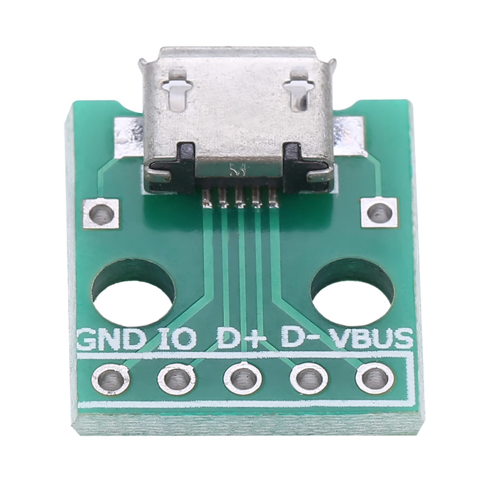 10PCS Micro USB Female to DIP Adapter Board - 5 Pin 2.54mm Pitch Converter for DIY Projects, USB Power Supply & Breadboard Prototyping | Perfect for Arduino, Raspberry Pi & Electronics Development