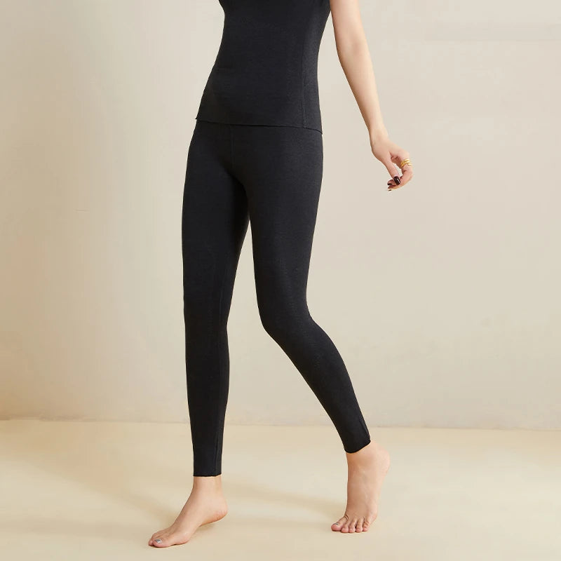 Premium Thermal Silk Vest & Pants Set for Women - Soft & Warm Winter Loungewear - Perfect for Home, Office & Travel Comfort