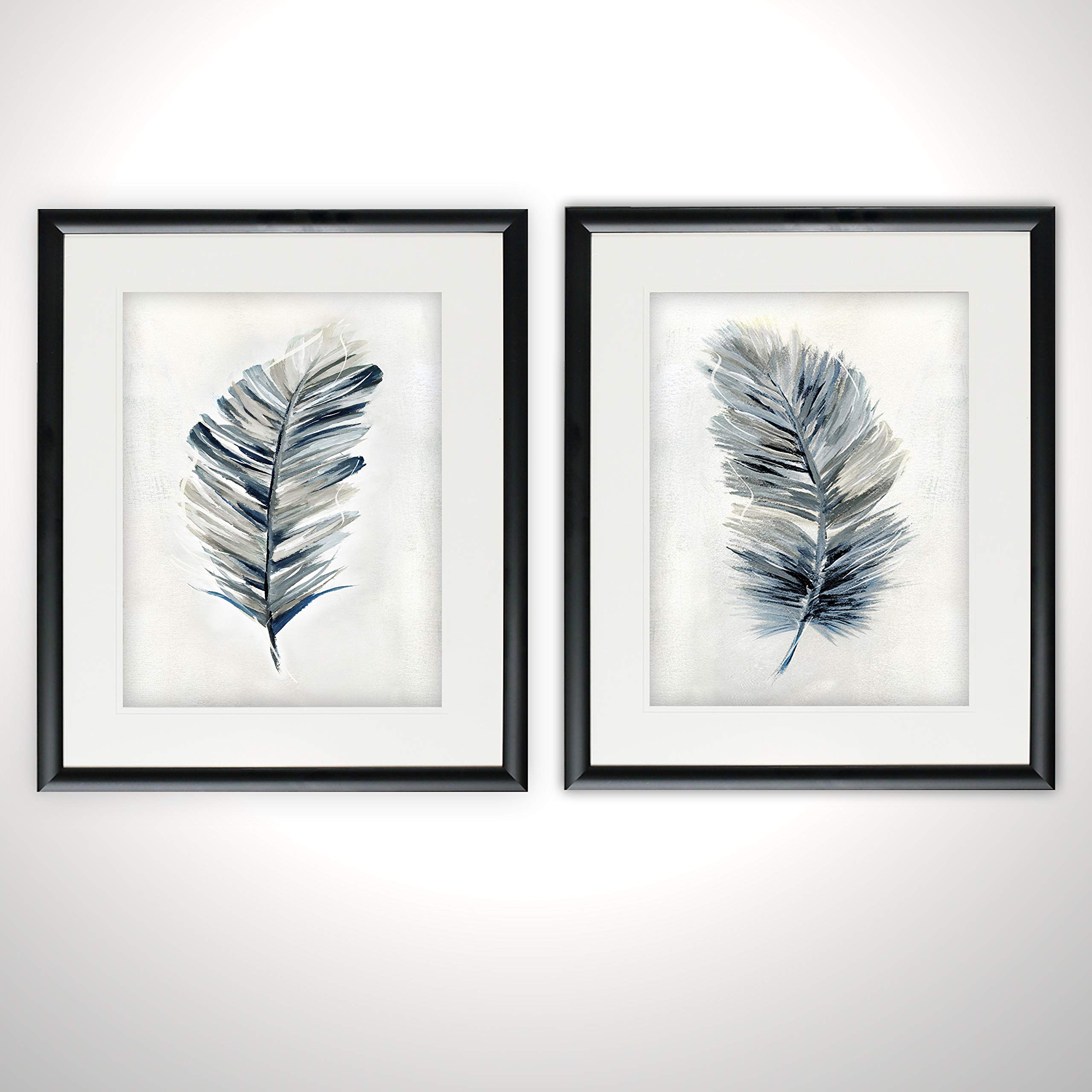 Wexford Home Soft Feathers 2-Piece Decorative Pillow Set for Living Room & Bedroom - Cozy & Stylish Home Decor