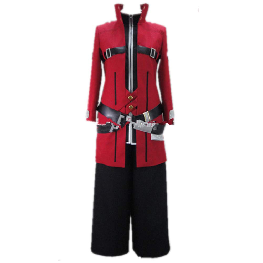 Noel Vermillion Ragna Cosplay Costume - Anime Halloween Party Outfit, Christmas Cosplay Costume for Conventions & Themed Events