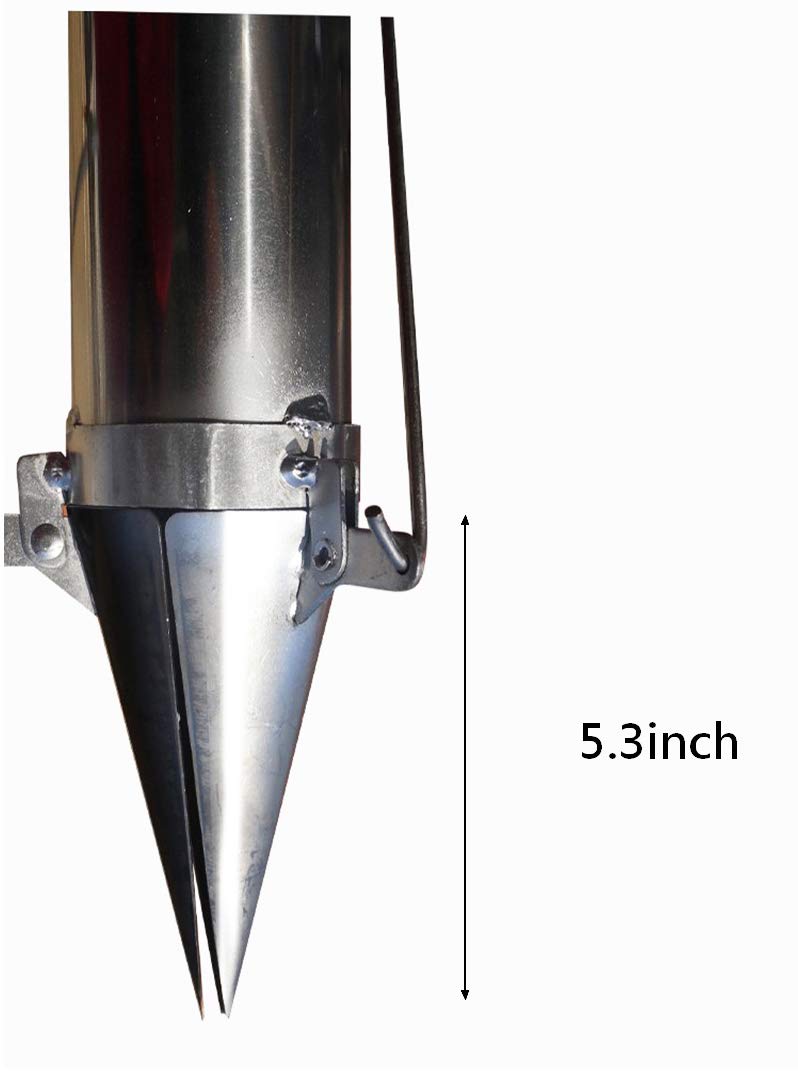 TECHTONGDA Seedling Transplanter Tool - Heavy Duty Garden Transplanting Tool for Vegetables, Flowers & Plants - Perfect for Home Gardening, Farm & Greenhouse Use
